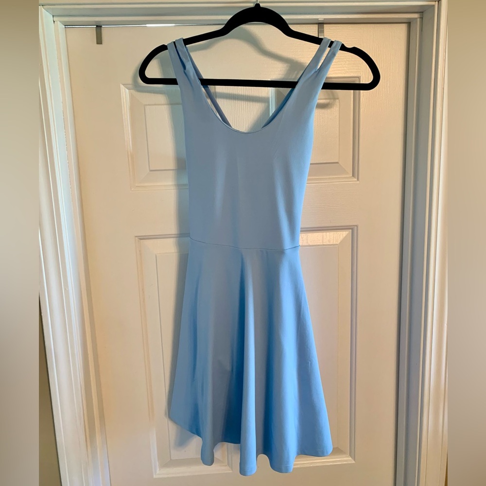 Fabletics BOOST PERFORMANCE DRESS. NWOT. Super cute, built in shorts.